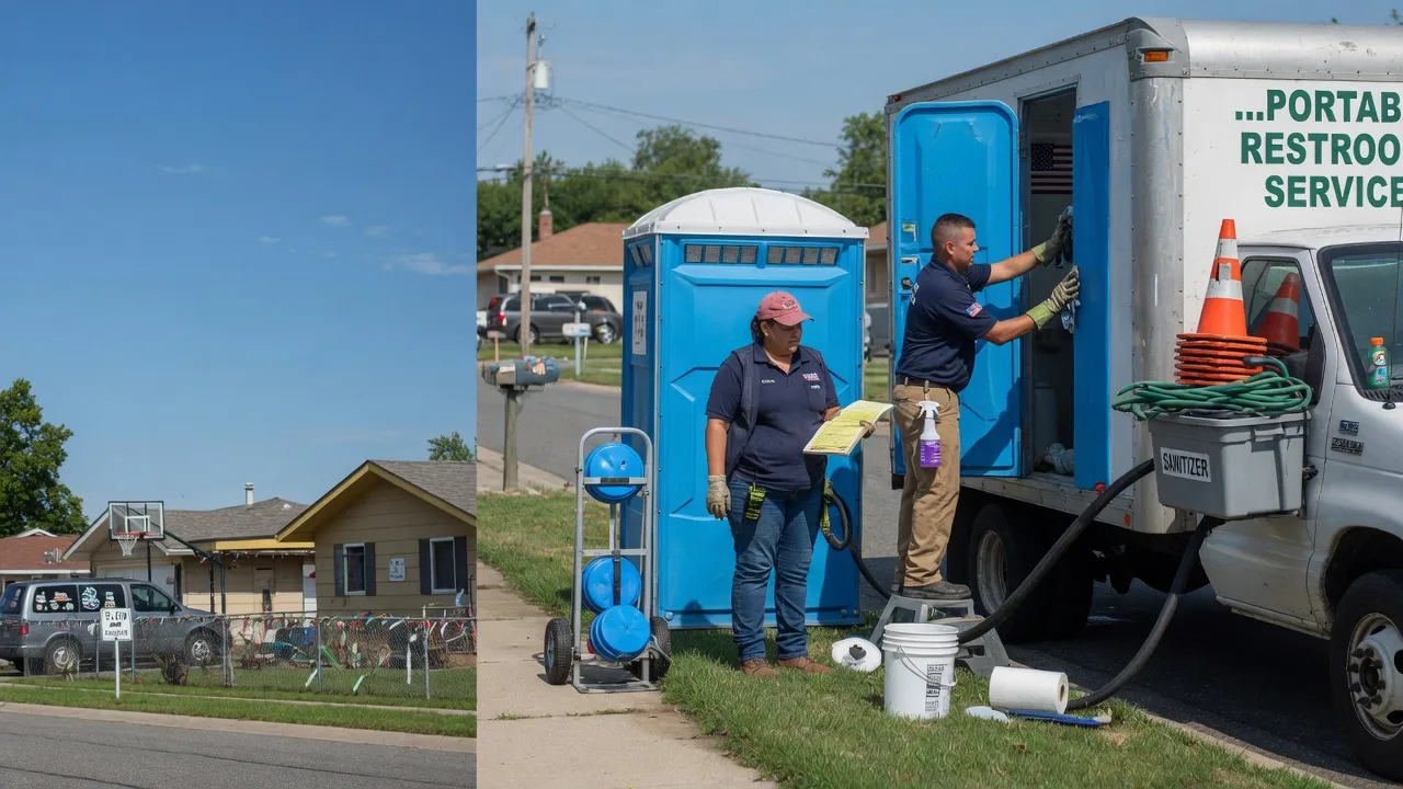 Portable Toilet Rental in Lyndon, KS near me